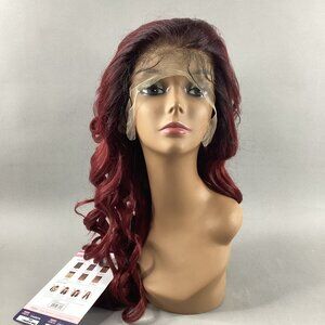 Perfect Hairline Charisma Long Wavy #DR2/ Cinnamon Wine Synthetic Lace Wig